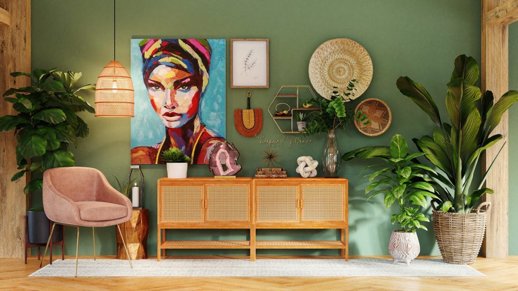 Eco-Textures in Interior Design